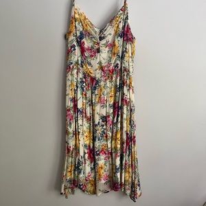 Floral print dress